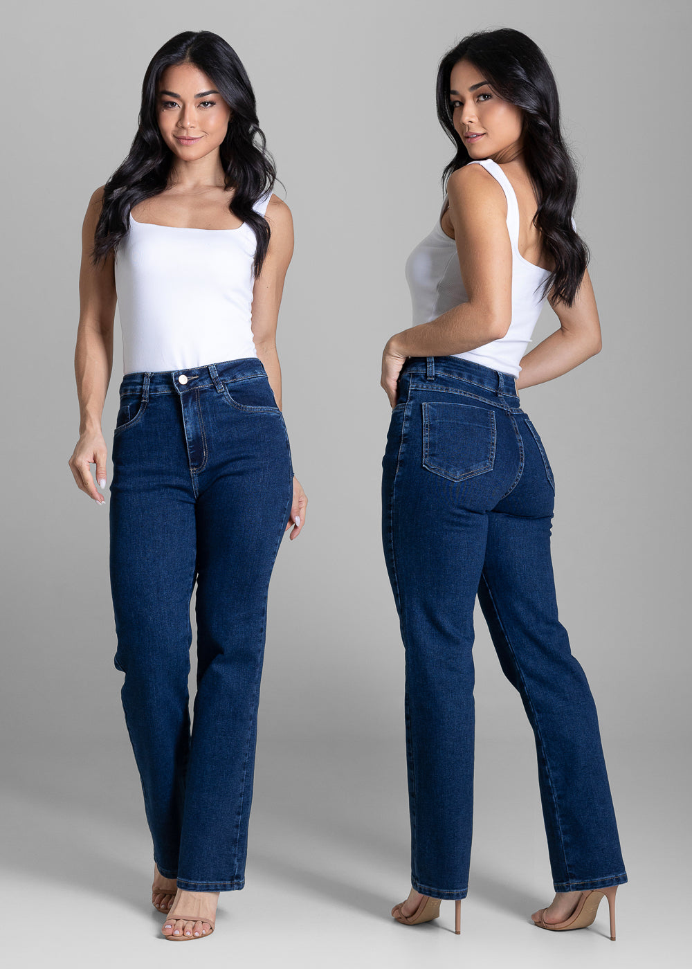 Calça Jeans Sawary Reta - 283867 AZUL