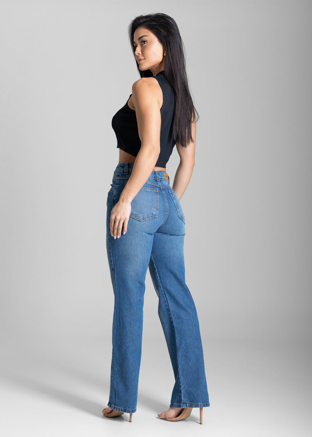 Calça Jeans Sawary Reta - 283868 AZUL