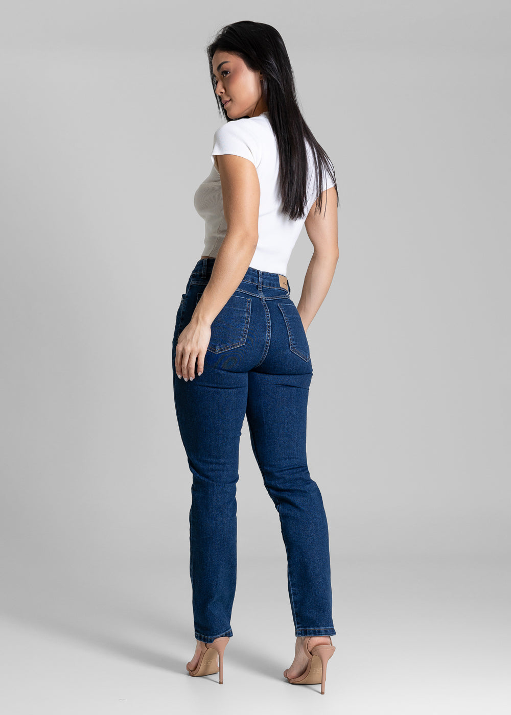 Calça Jeans Sawary Reta - 283870 AZUL