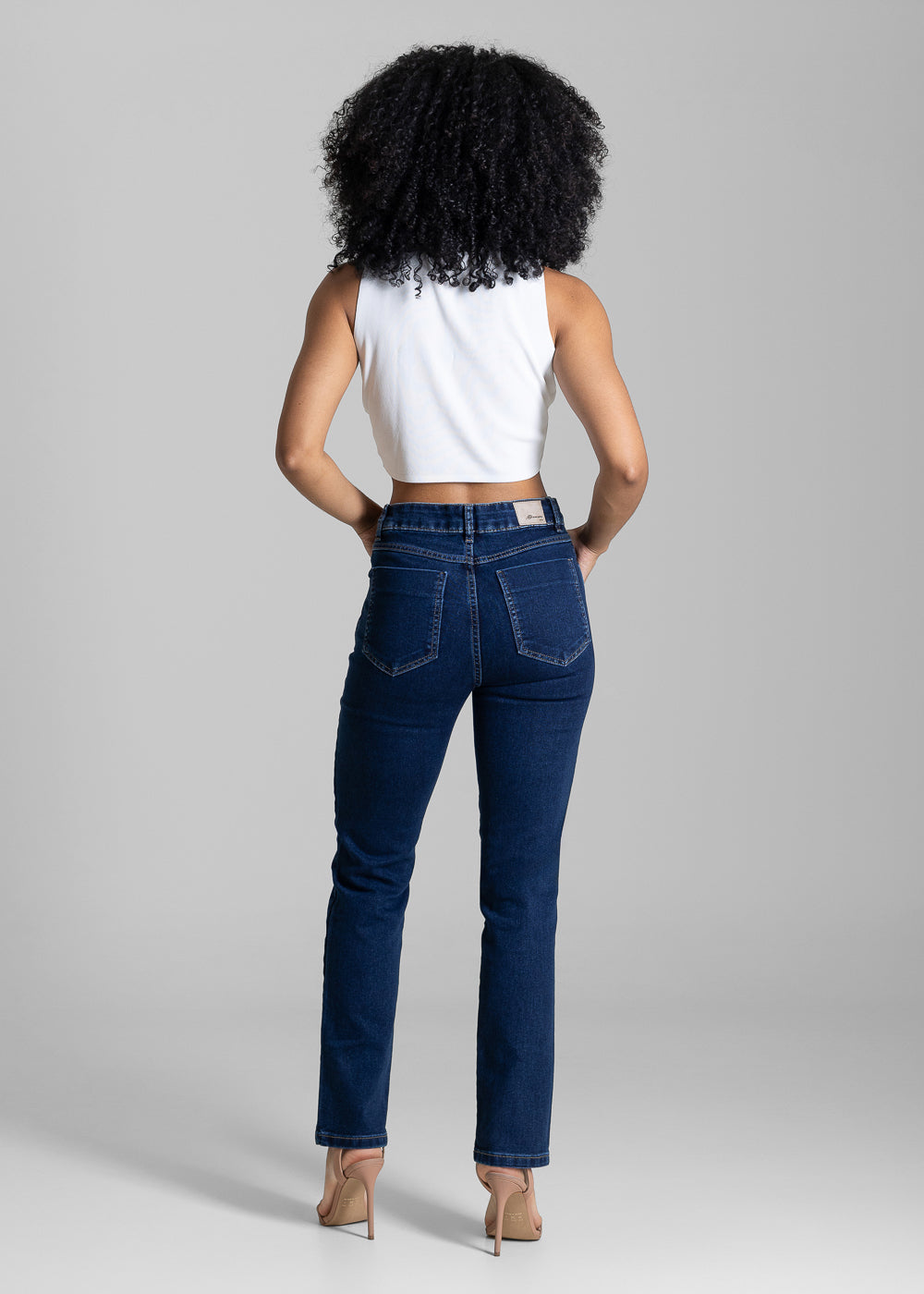 Calça Jeans Sawary Reta - 283871 AZUL