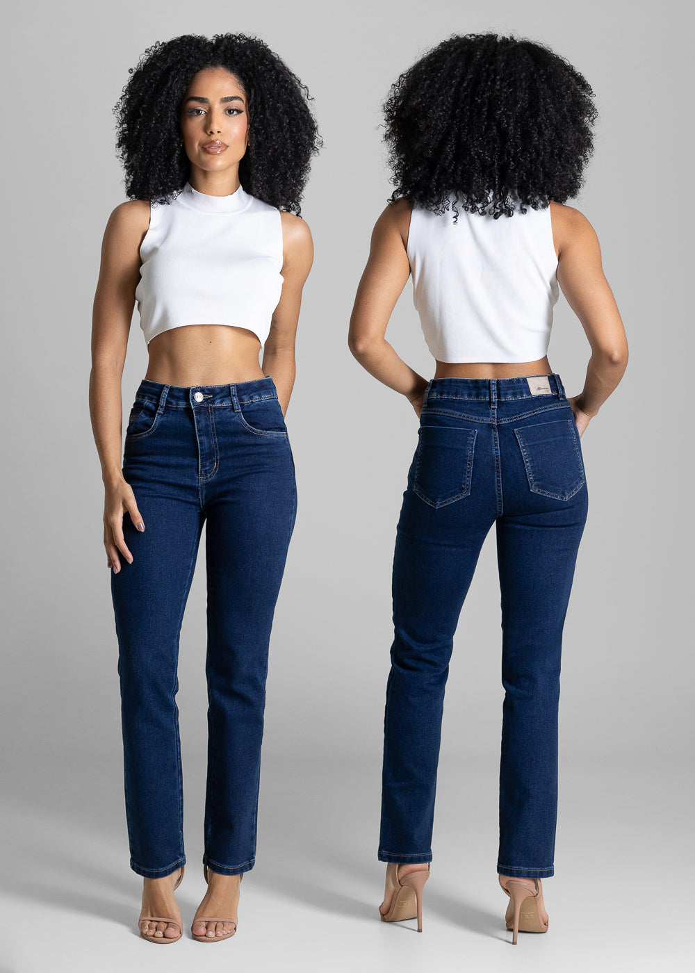 Calça Jeans Sawary Reta - 283871 AZUL