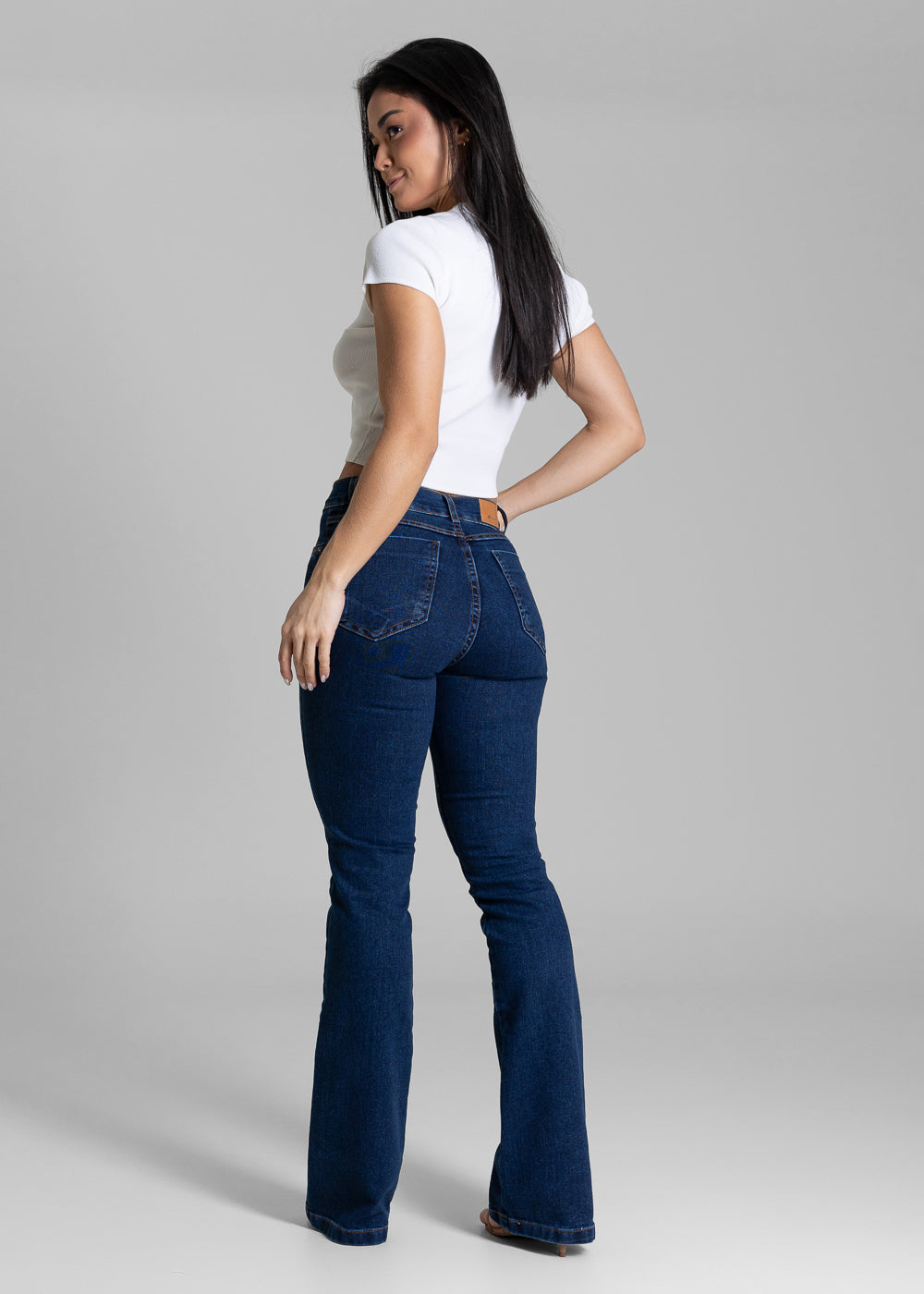Calça Jeans Sawary Boot Cut - 283875 AZUL