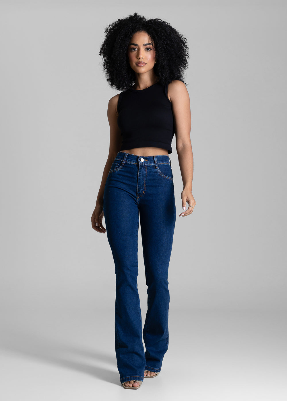 Calça Jeans Sawary Boot Cut - 283903 AZUL
