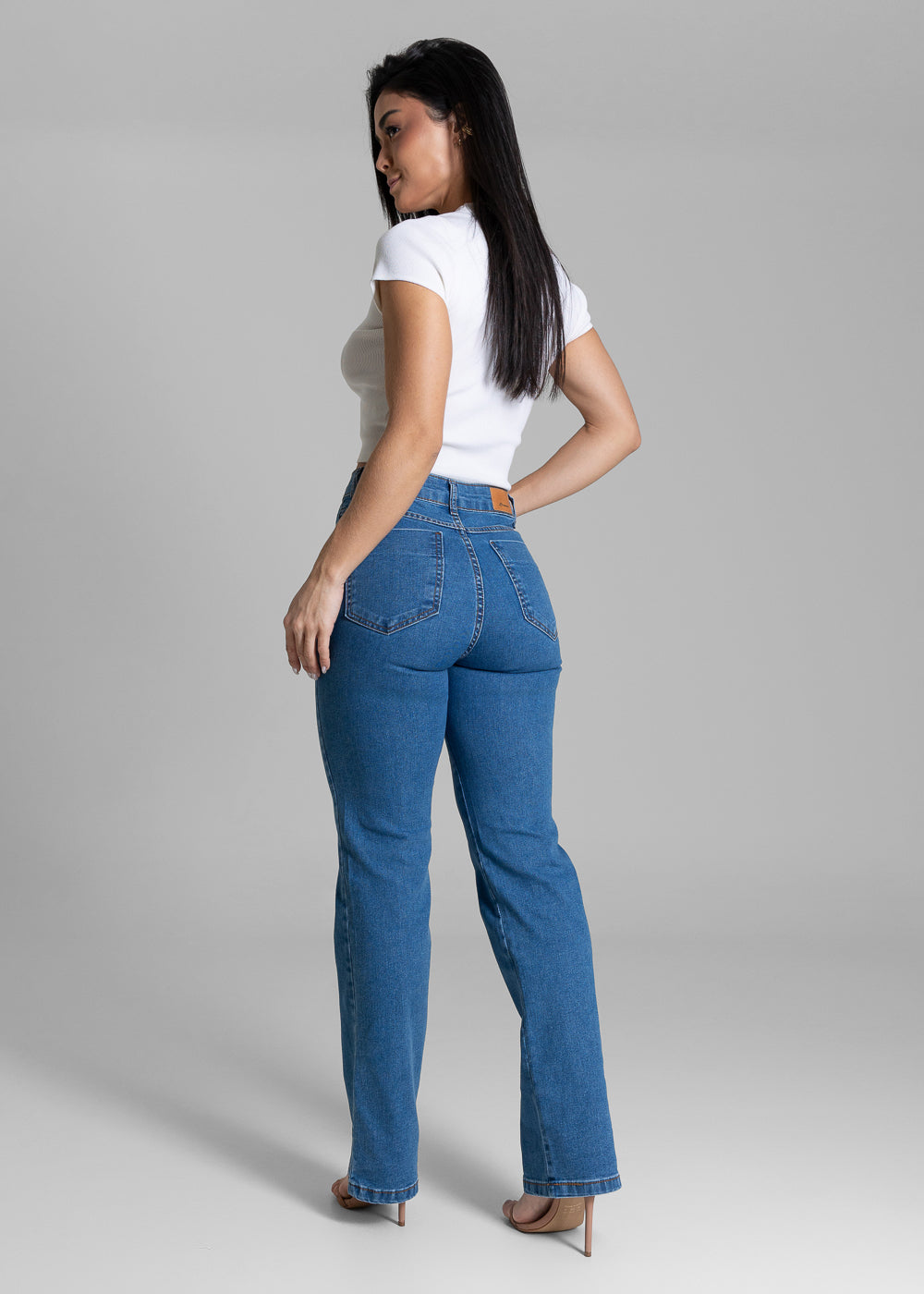 Calça Jeans Sawary Reta - 283906 AZUL