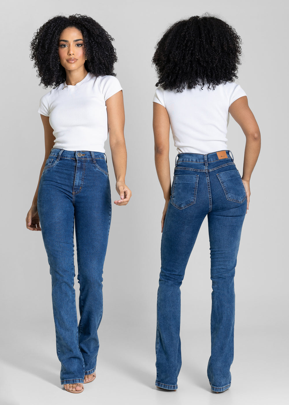 Calça Jeans Sawary Boot Cut - 283909 AZUL