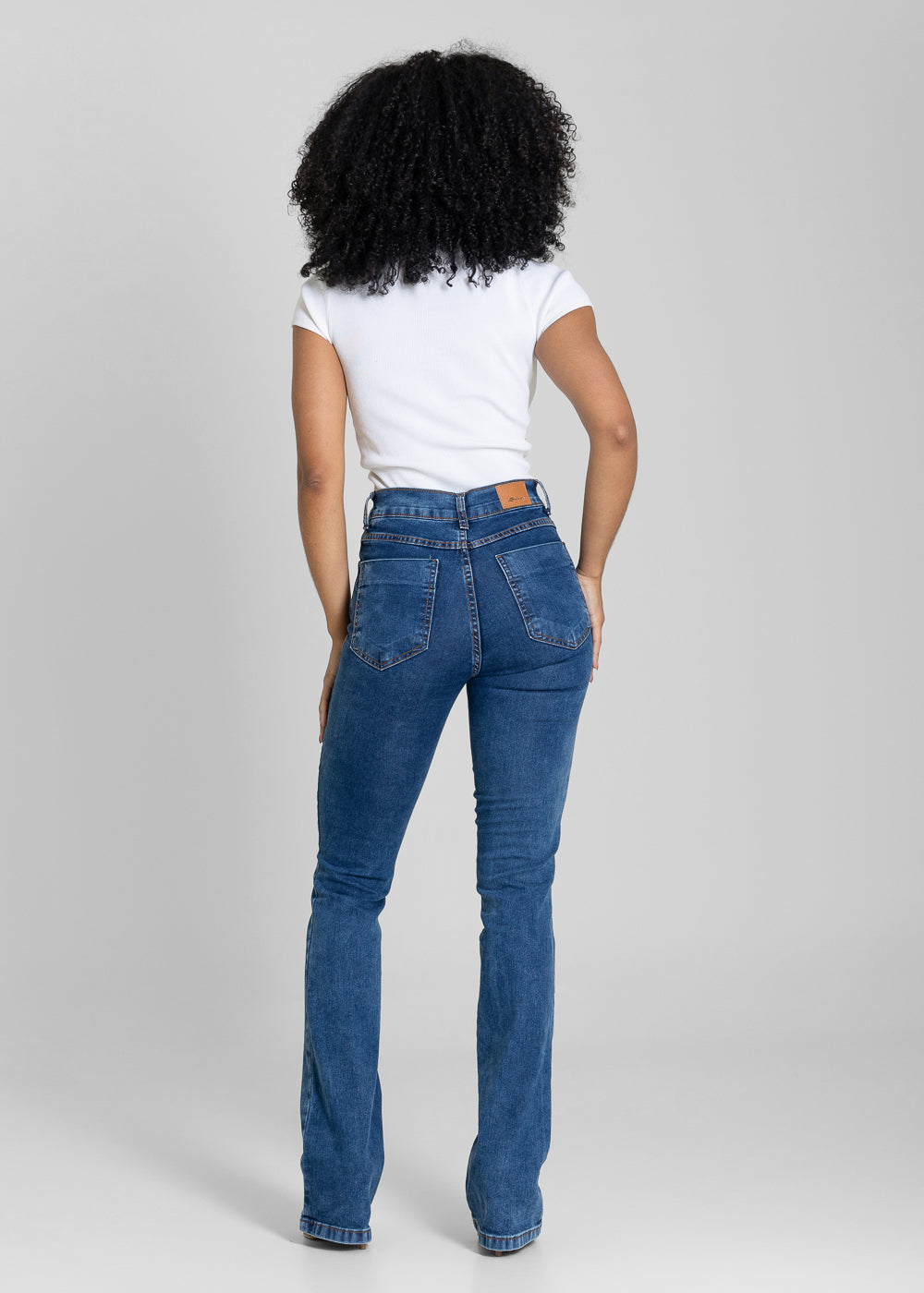 Calça Jeans Sawary Boot Cut - 283909 AZUL
