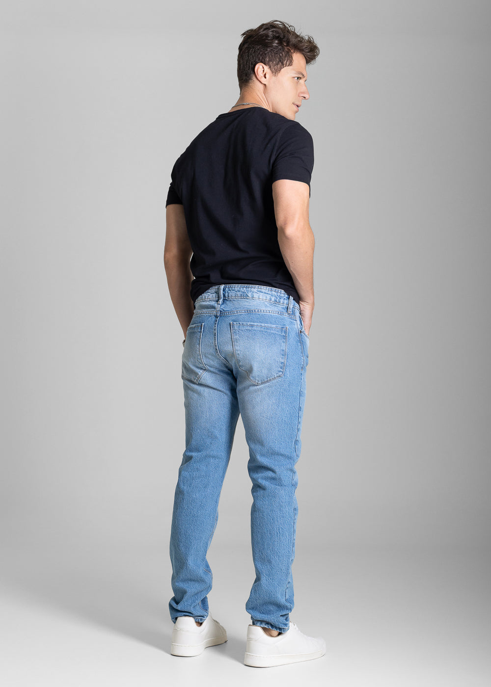Calça Jeans Sawary Slim - 283916 AZUL