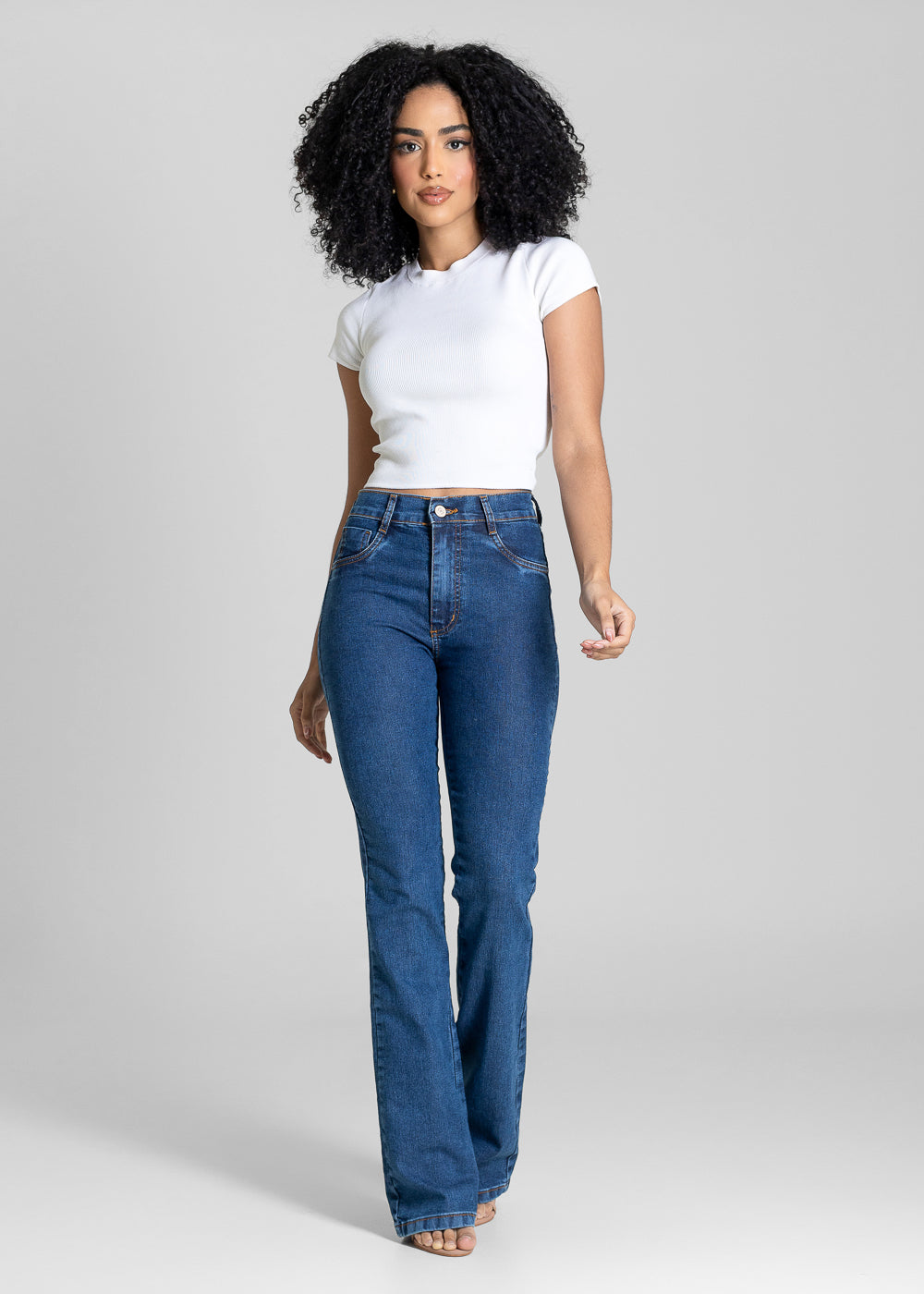 Calça Jeans Sawary Boot Cut - 283922 AZUL