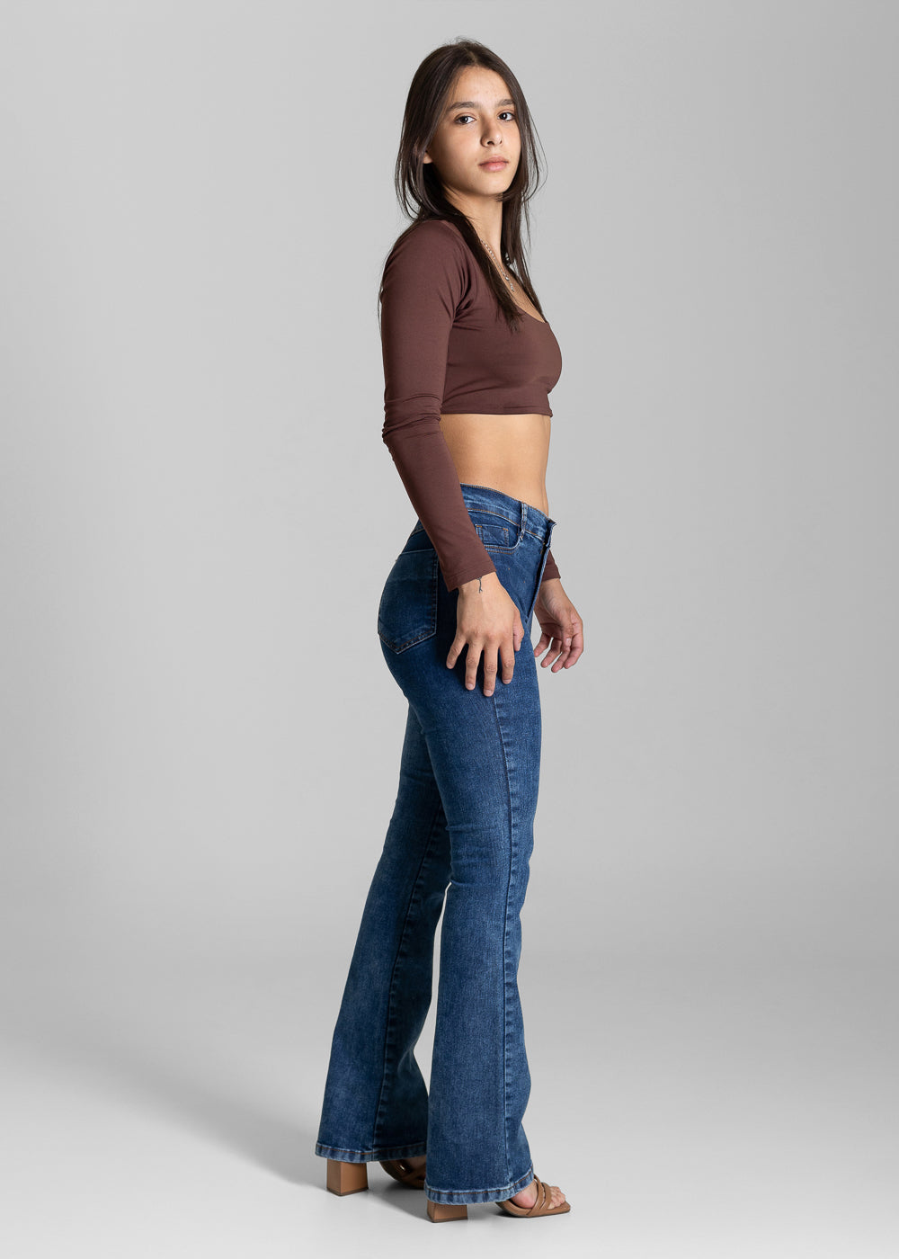 Calça Jeans Sawary Boot Cut - 283928 AZUL