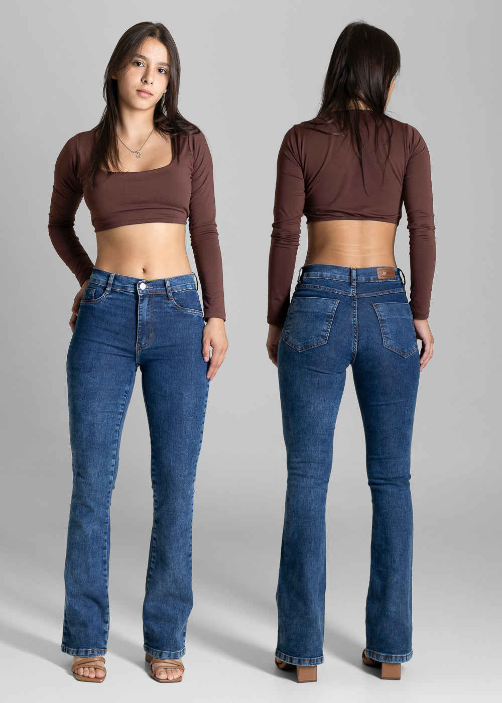 Calça Jeans Sawary Boot Cut - 283928 AZUL