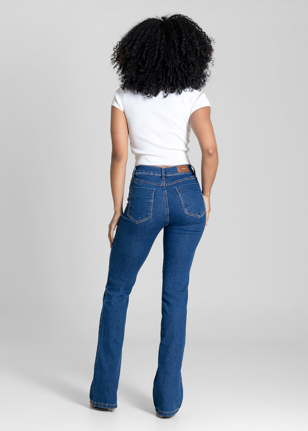 Calça Jeans Sawary Boot Cut - 283930 AZUL