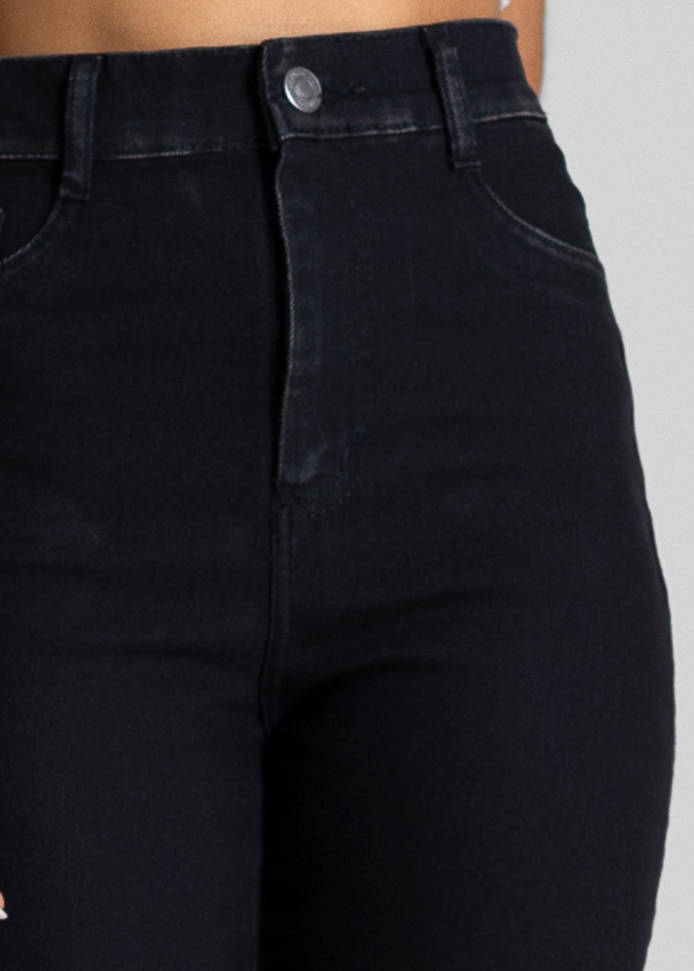 Calça Jeans Sawary Super Stretch - 283944 PRETO