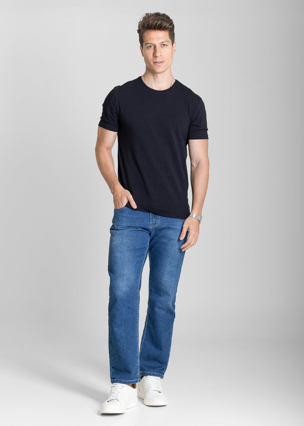 Calça Jeans Sawary 73 - 283948 AZUL
