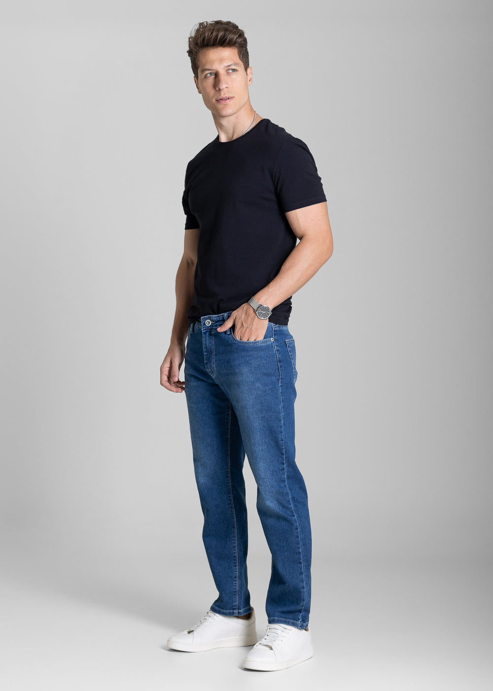 Calça Jeans Sawary 73 - 283948 AZUL