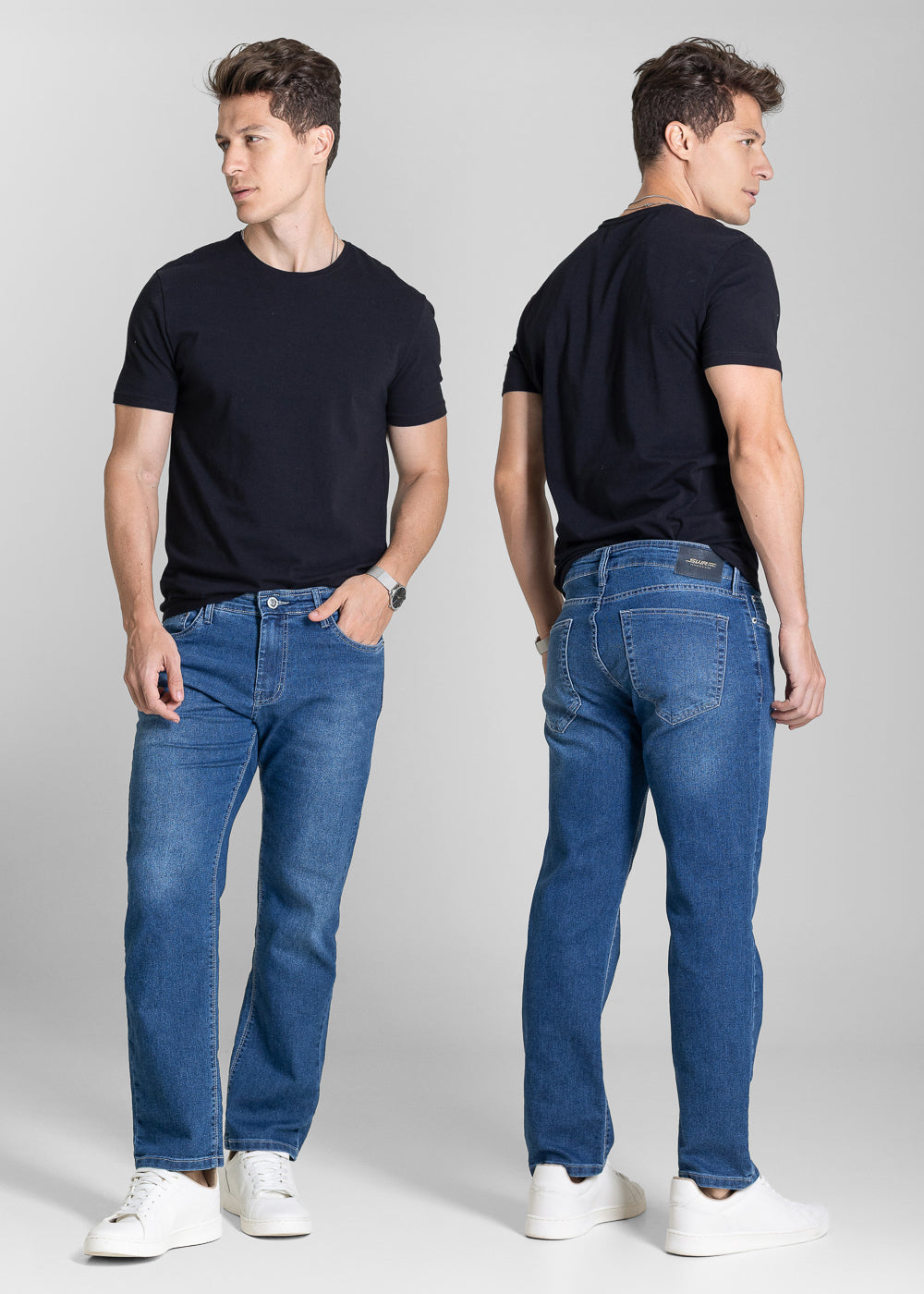 Calça Jeans Sawary 73 - 283948 AZUL