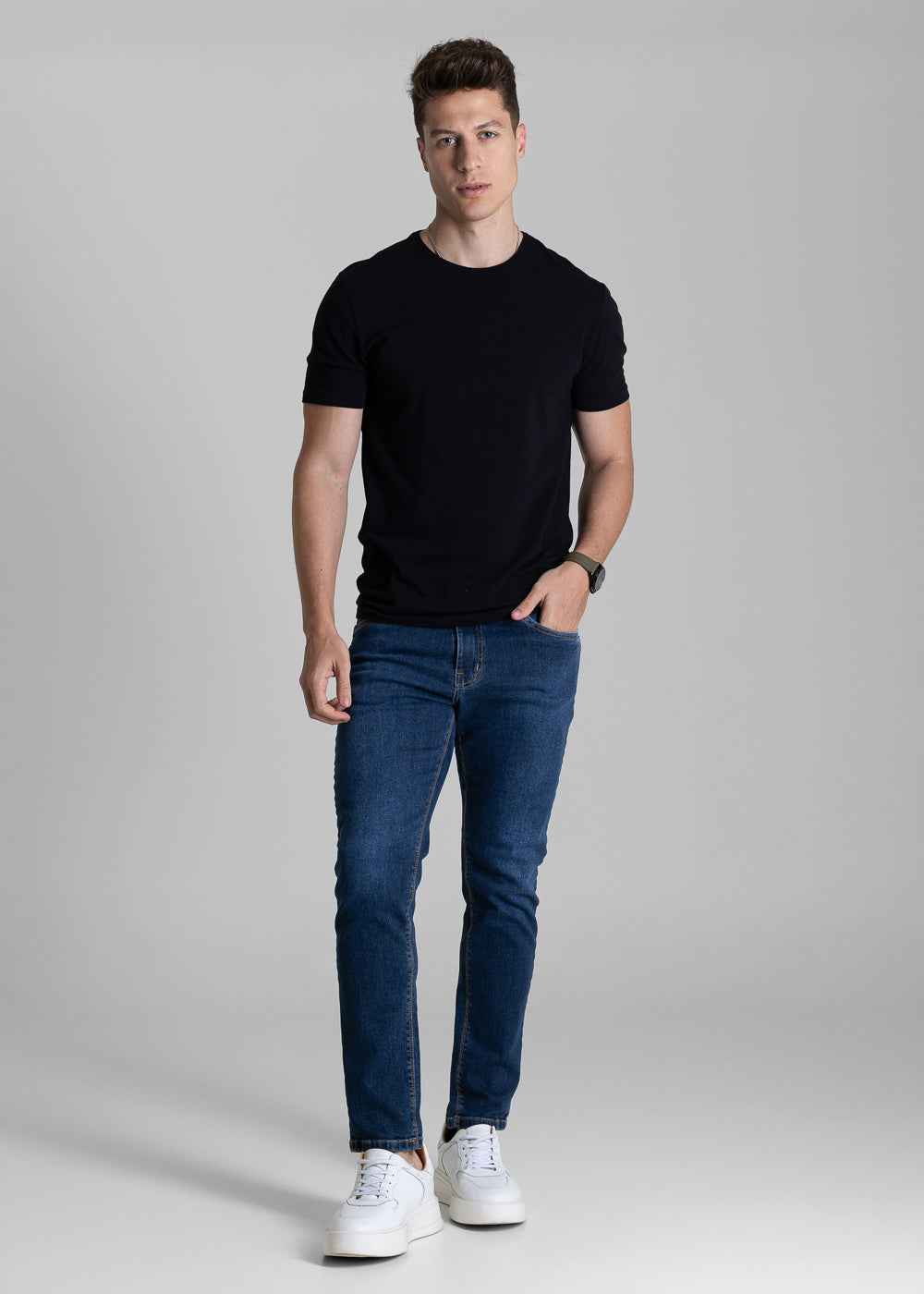 Calça Jeans Sawary 73 - 283951 AZUL