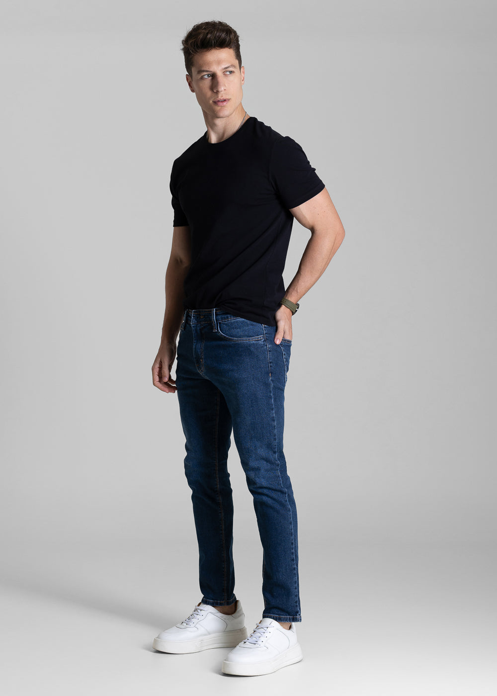 Calça Jeans Sawary 73 - 283951 AZUL