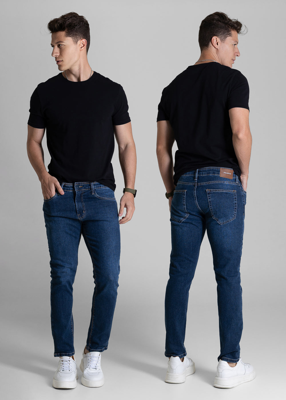 Calça Jeans Sawary 73 - 283951 AZUL