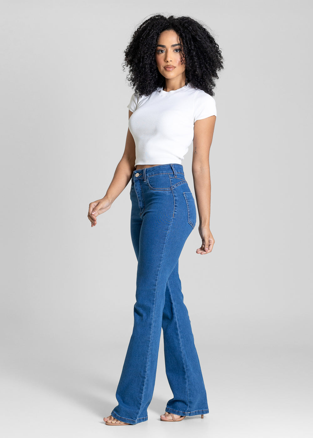 Calça jeans Sawary Boot Cut - 283959 AZUL