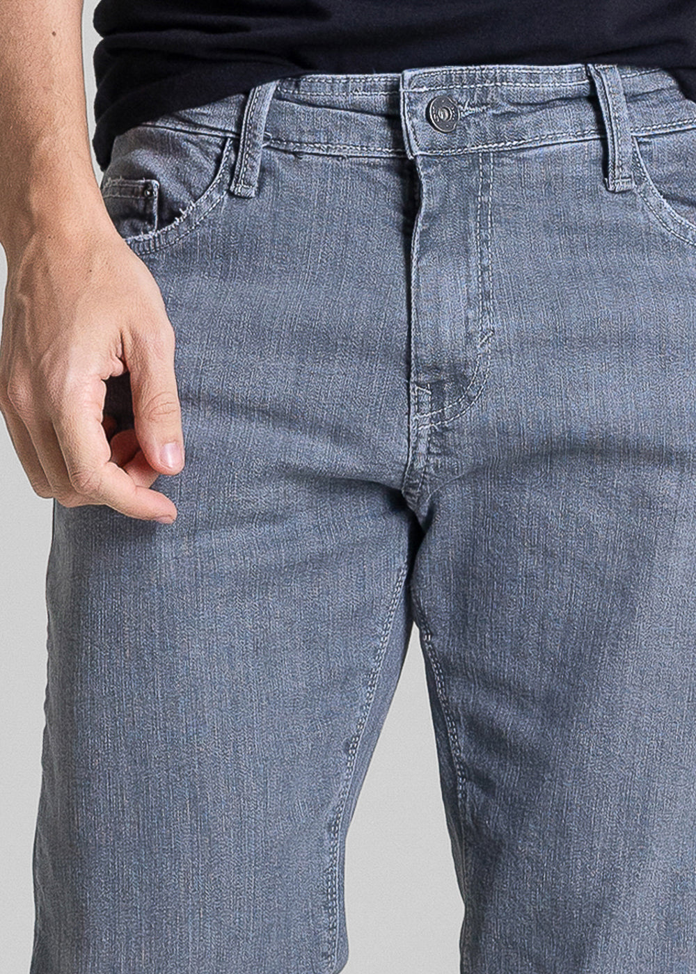Calça Jeans Sawary Slim - 284007 CINZA