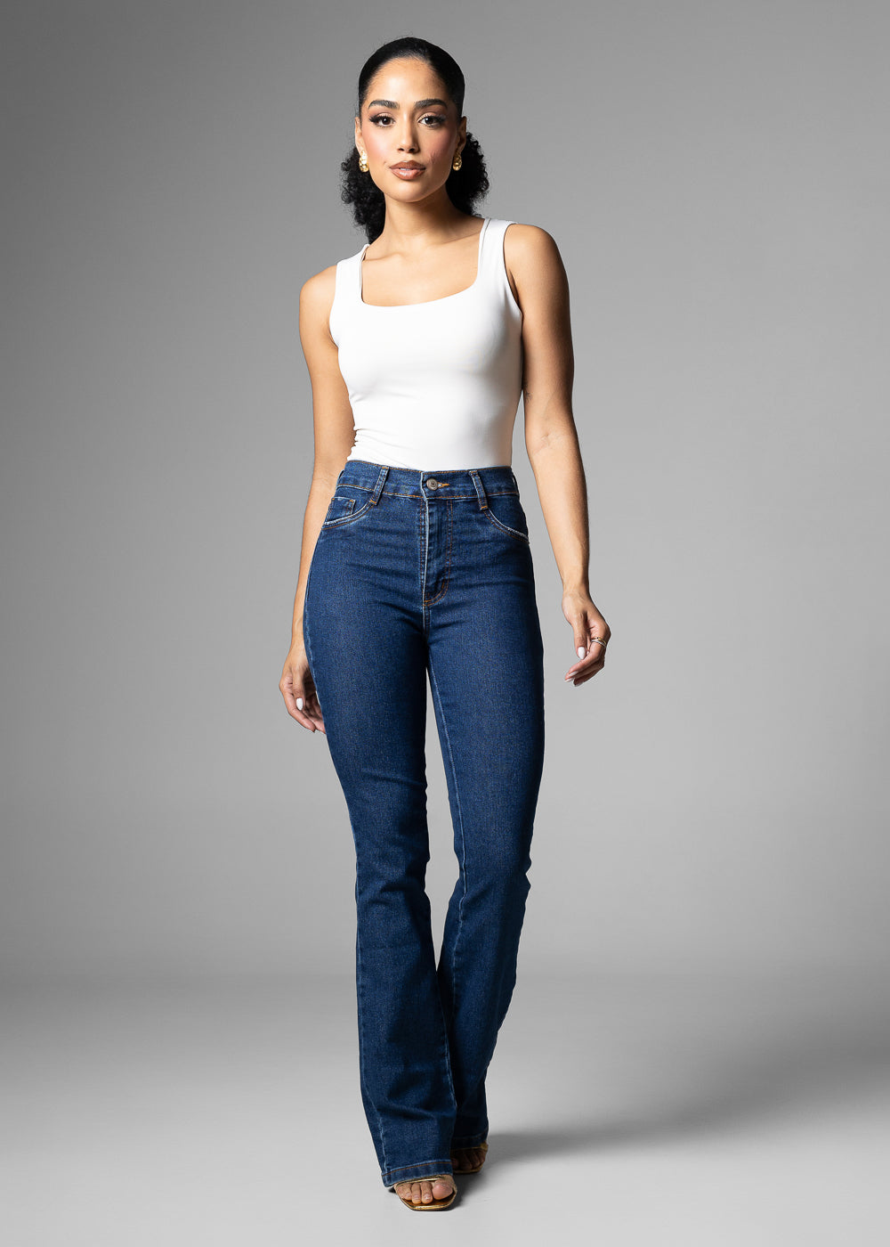 Calça jeans Sawary Boot Cut - 284010 AZUL