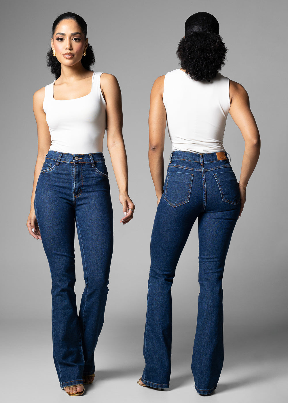 Calça jeans Sawary Boot Cut - 284010 AZUL