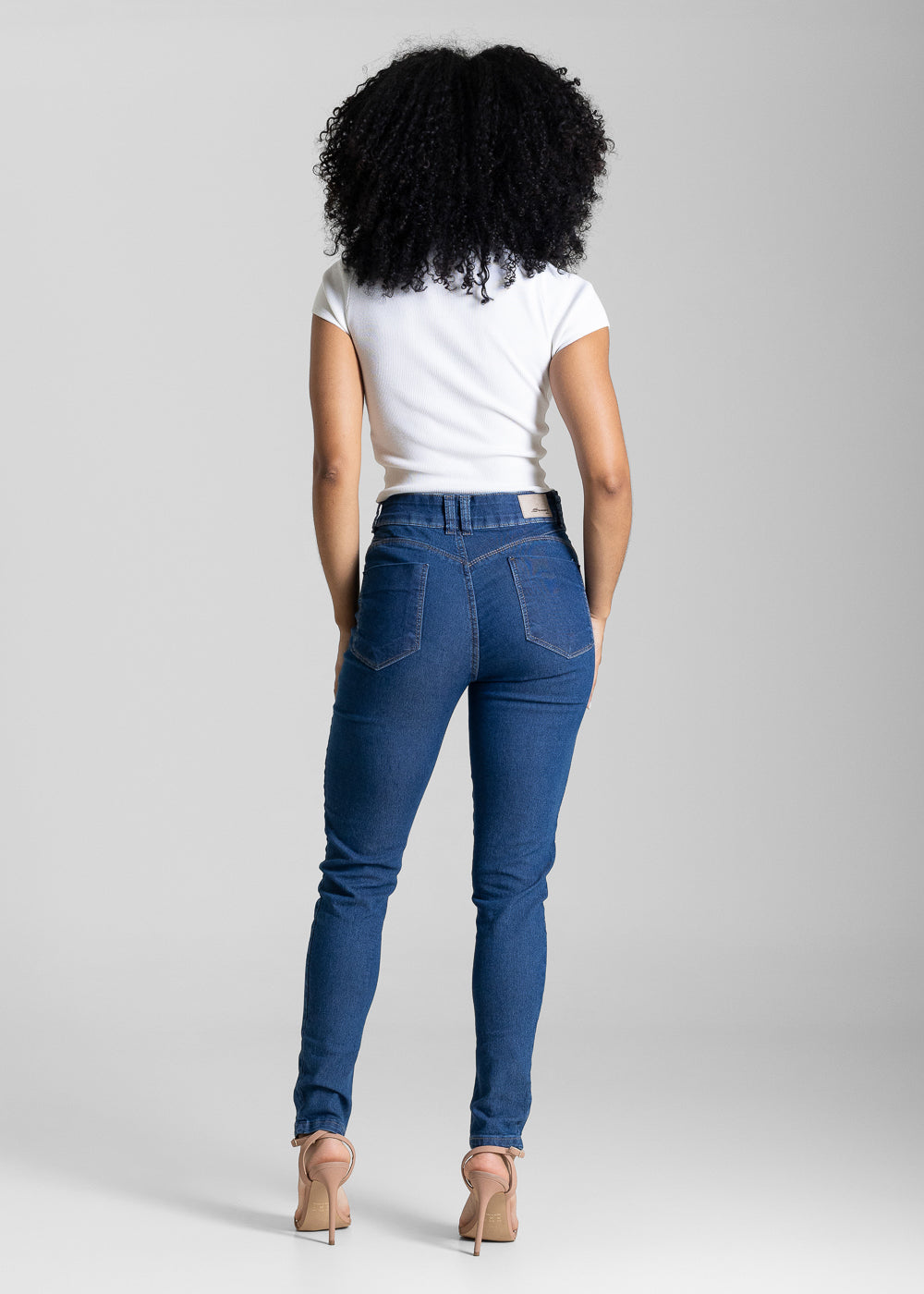 Calça Jeans Sawary Push Up - 284021 AZUL