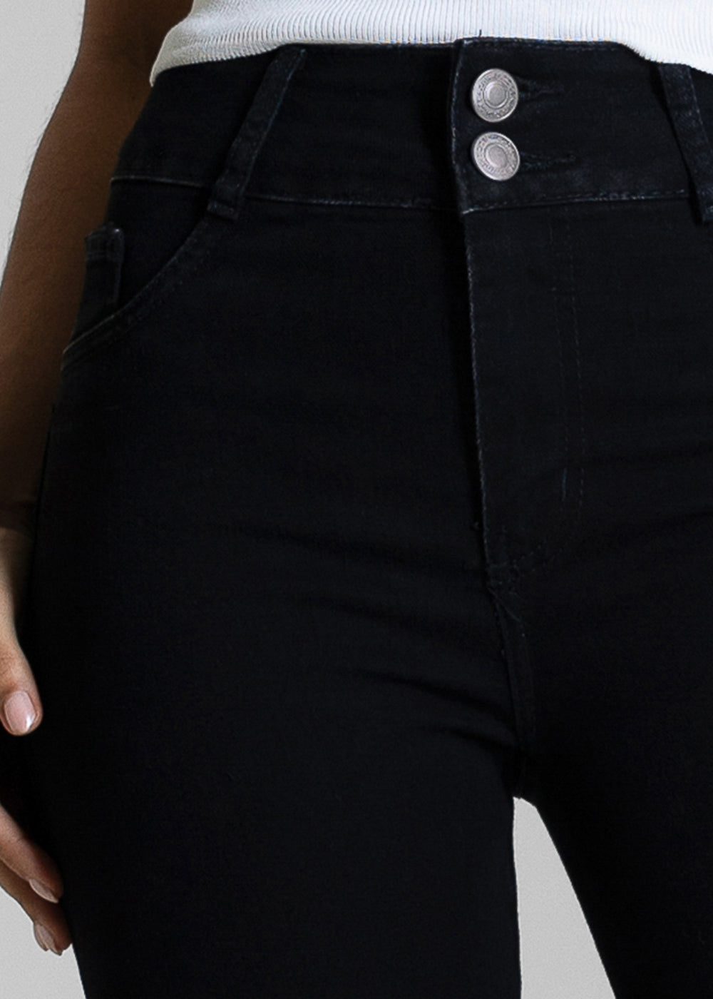 Calça Jeans Sawary Boot Cut Petit - 284050 PRETO