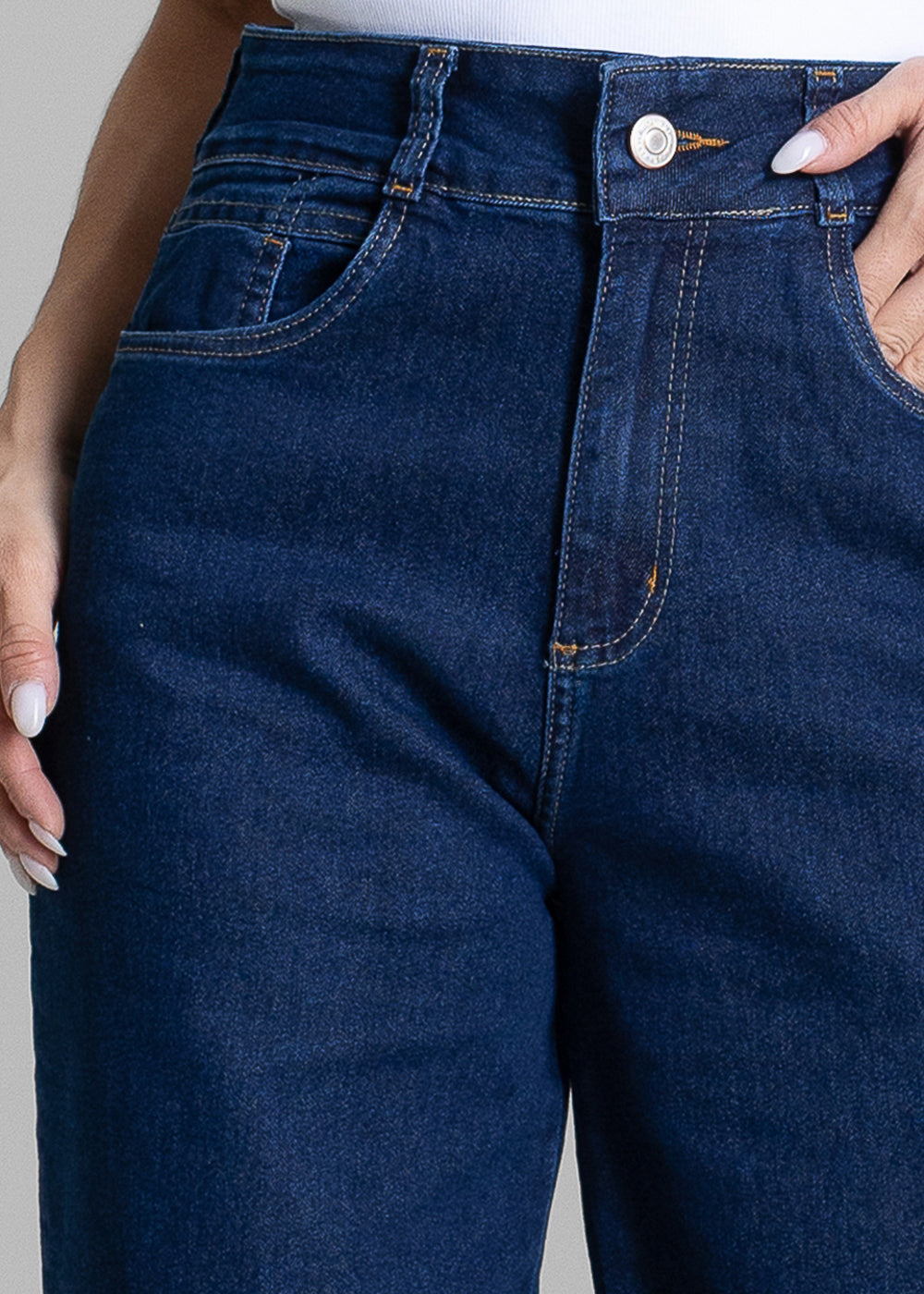 Calça Jeans Sawary Wide Leg - 284055 AZUL