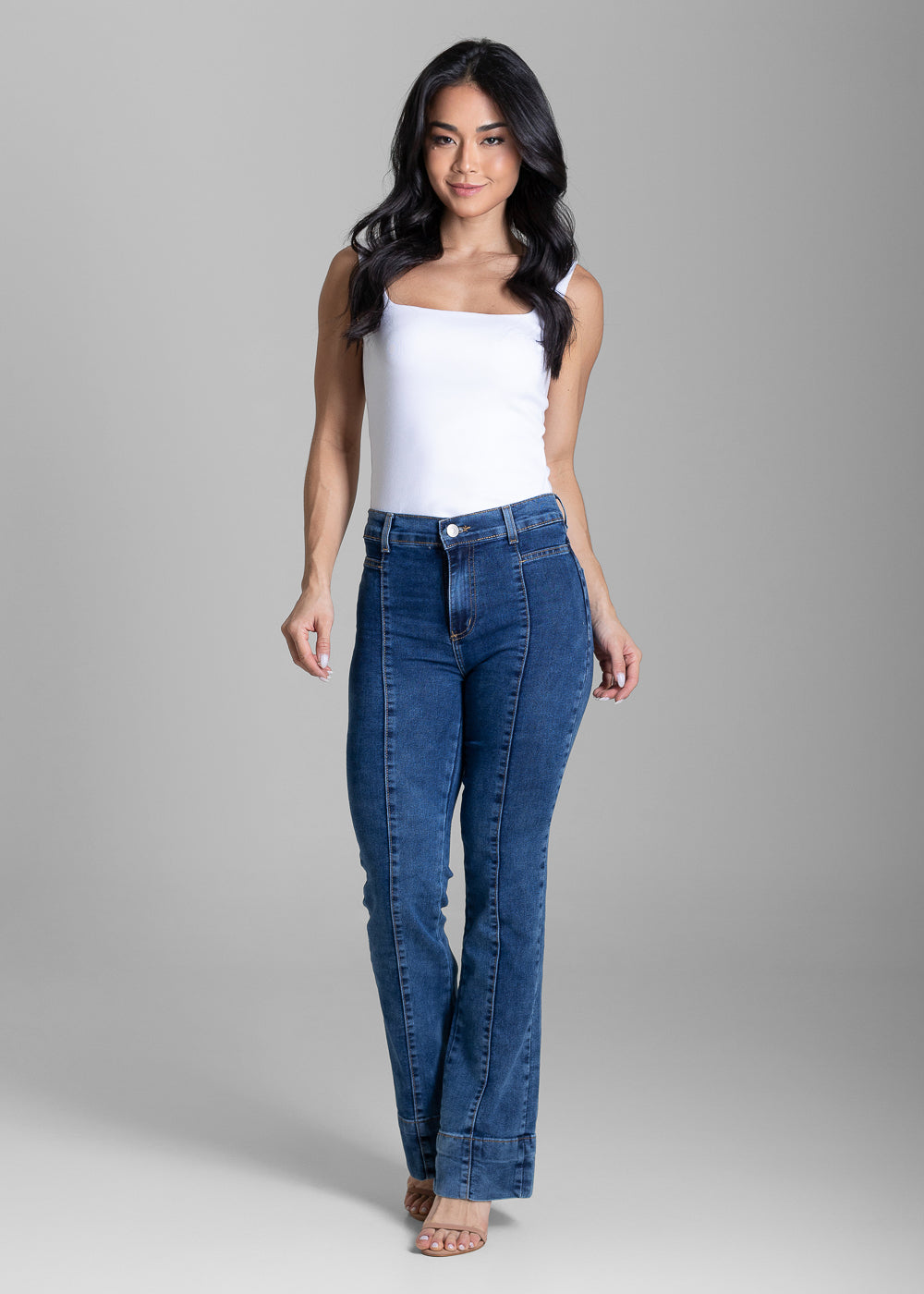 Calça Jeans Sawary Boot Cut - 284059 AZUL
