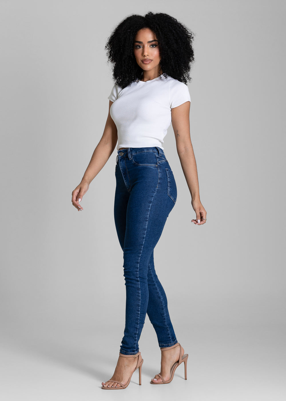 Calça Jeans Sawary Push Up - 284060 AZUL