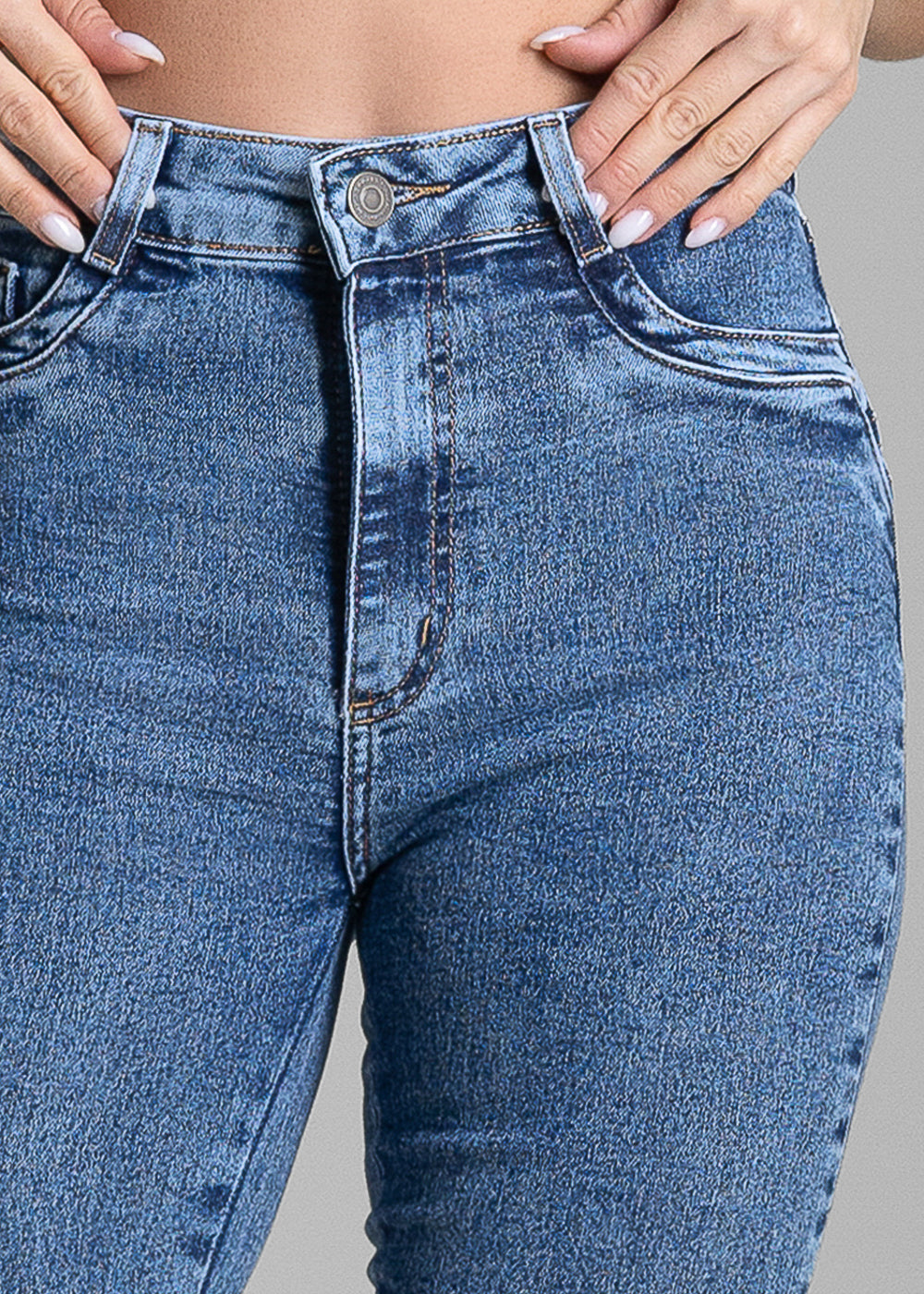 Calça Jeans Sawary Levanta Bumbum - 284061 AZUL