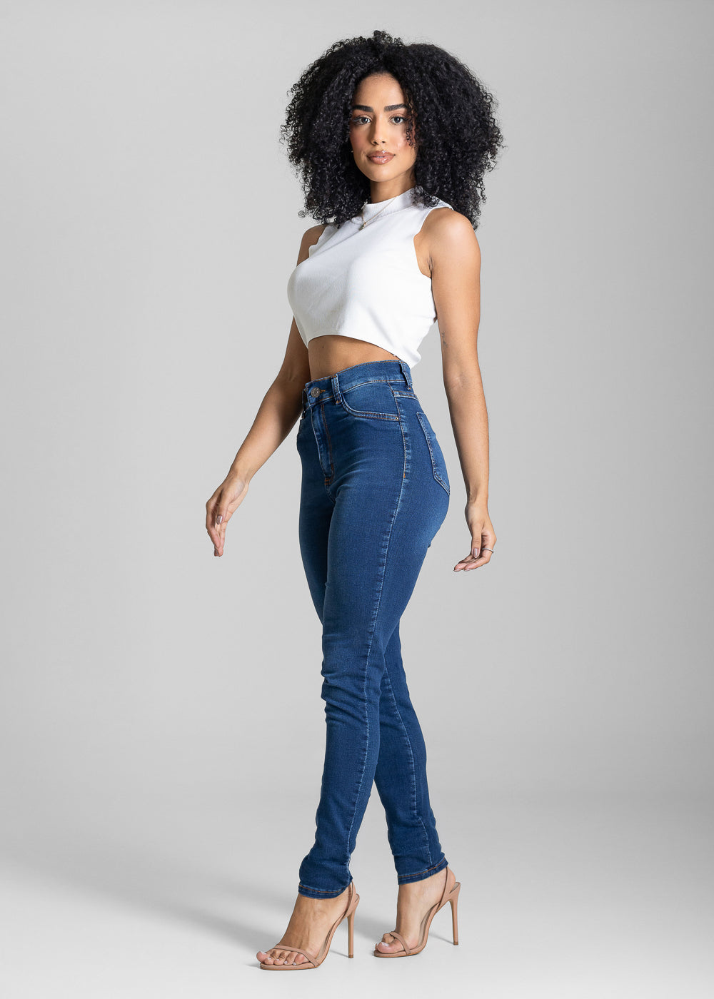 Calça Jeans Sawary Hot Pants - 284062 AZUL