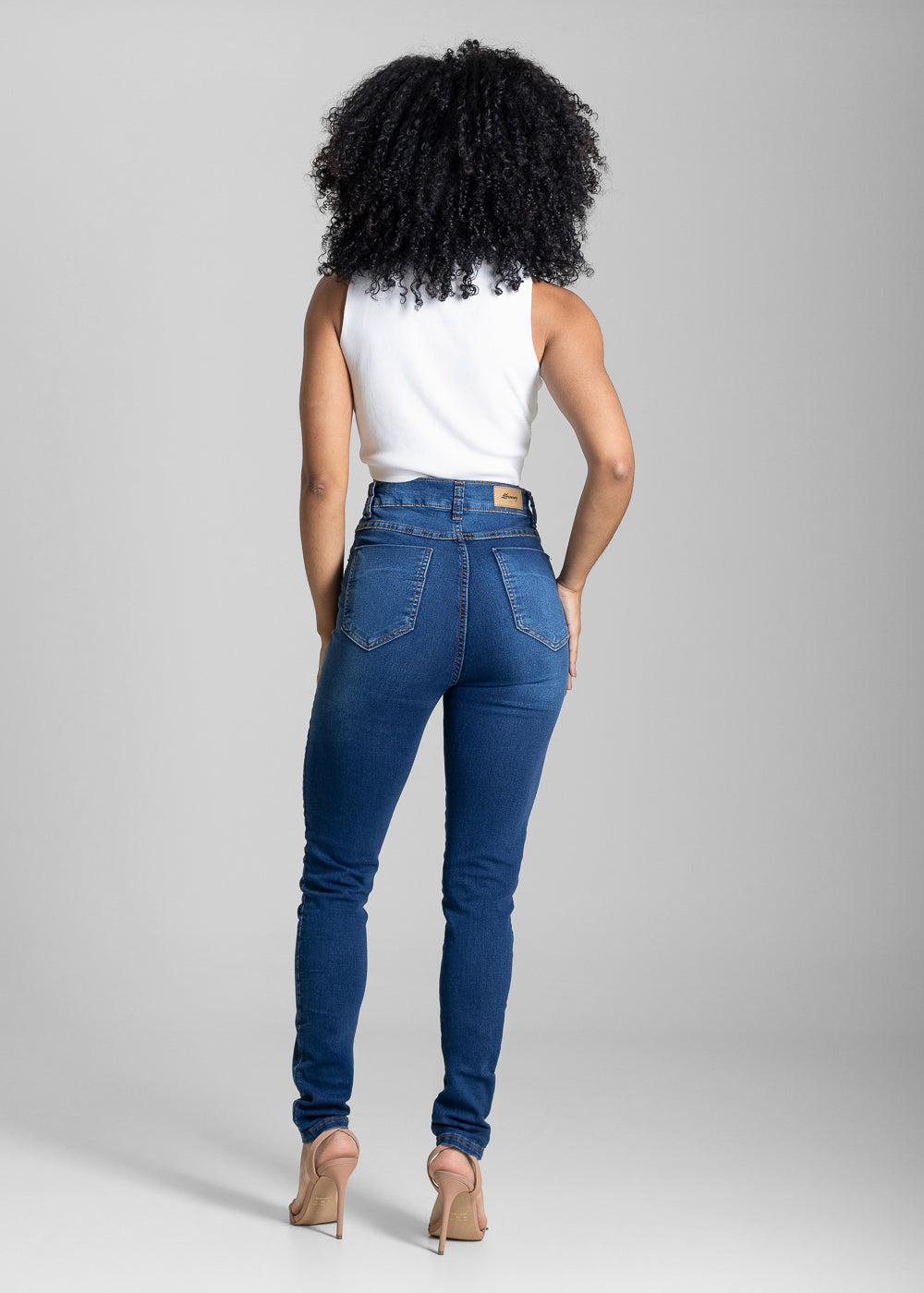 Calça Jeans Sawary Hot Pants - 284062 AZUL