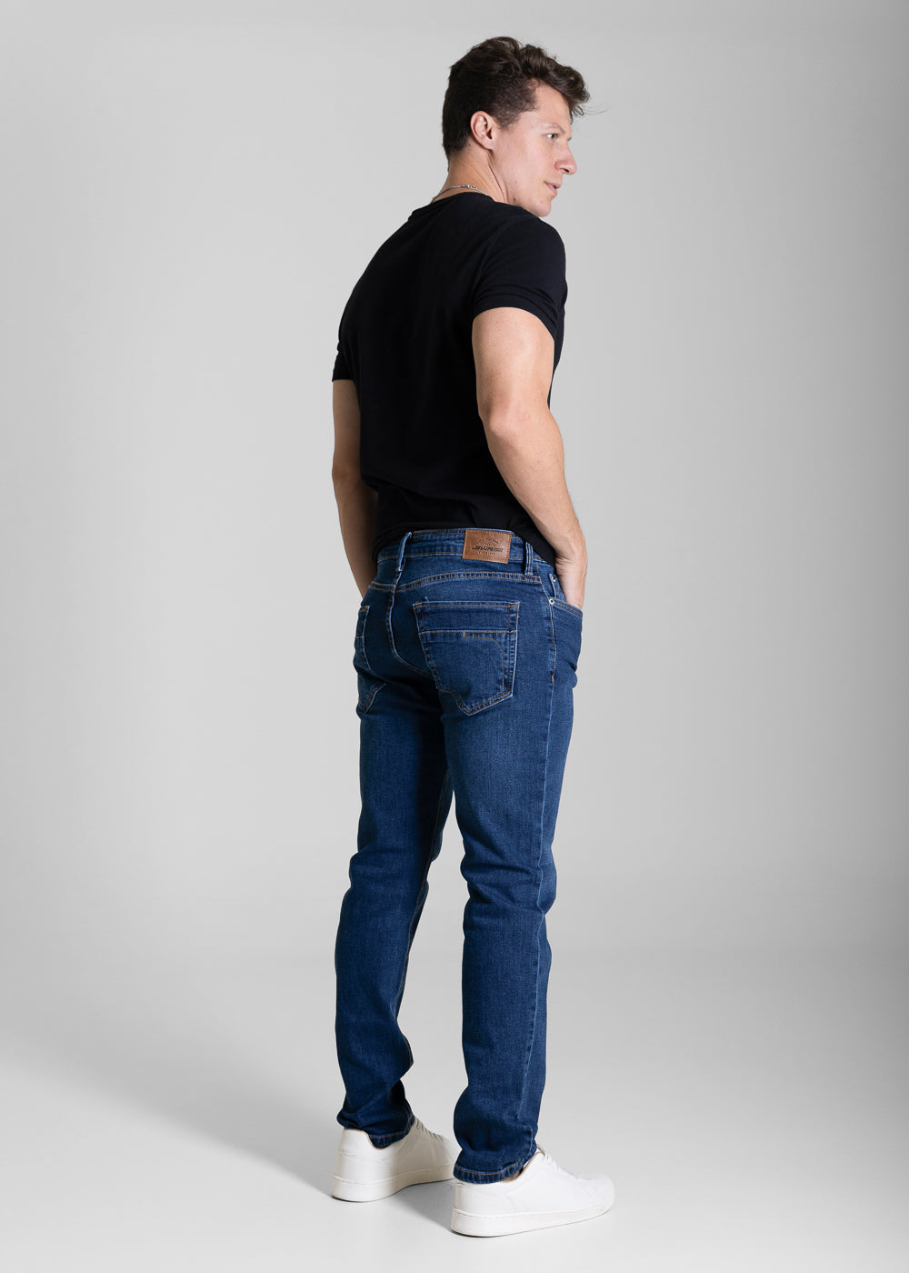Calça Jeans Sawary Reta - 284068 AZUL