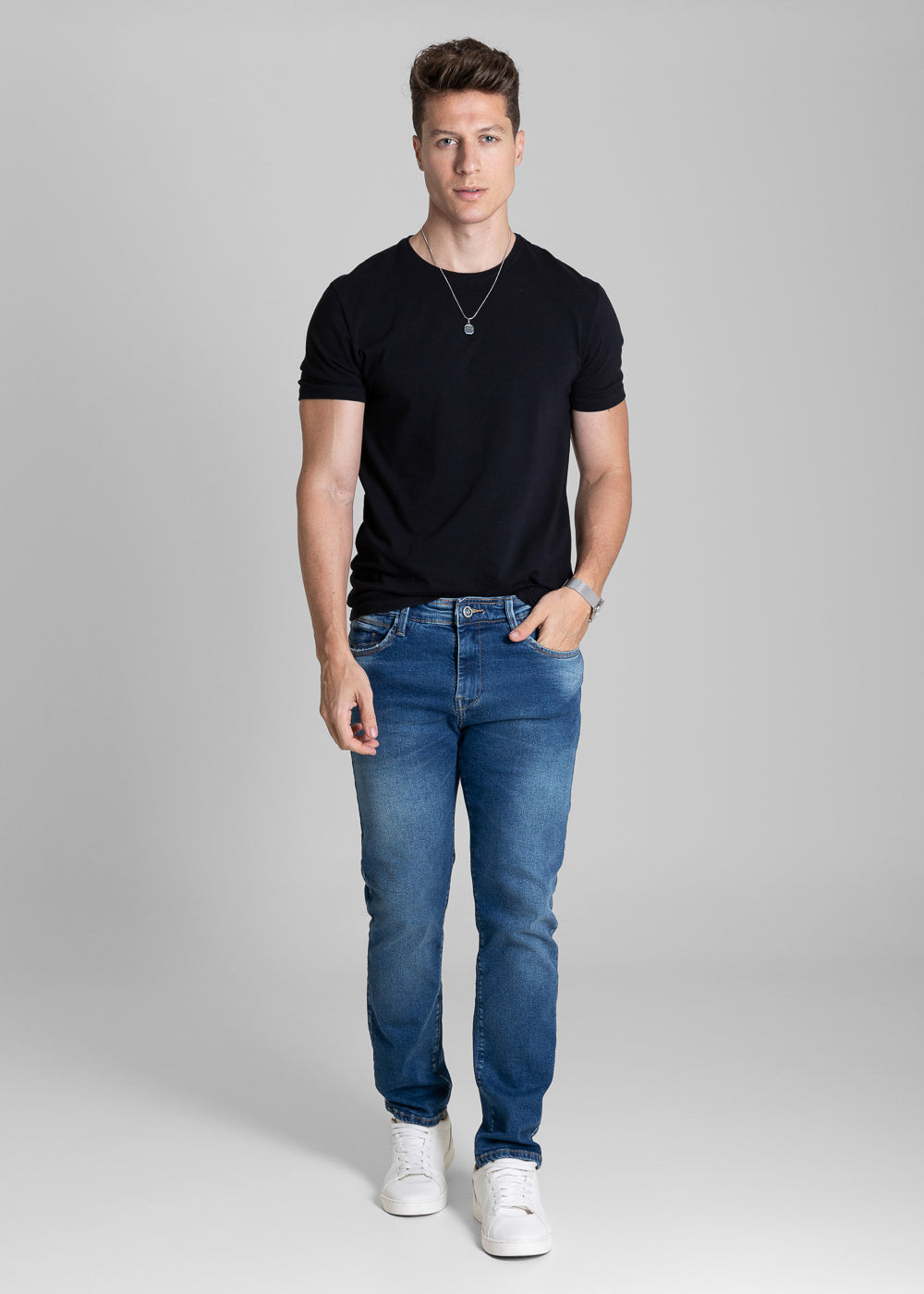 Calça Jeans Sawary 73 - 284070 AZUL