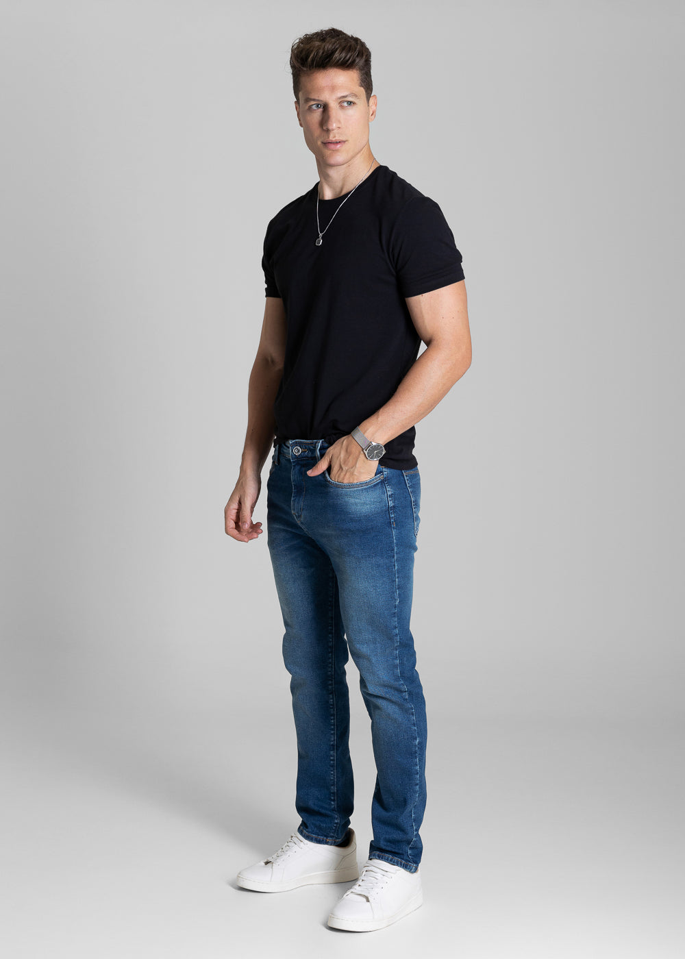 Calça Jeans Sawary 73 - 284070 AZUL