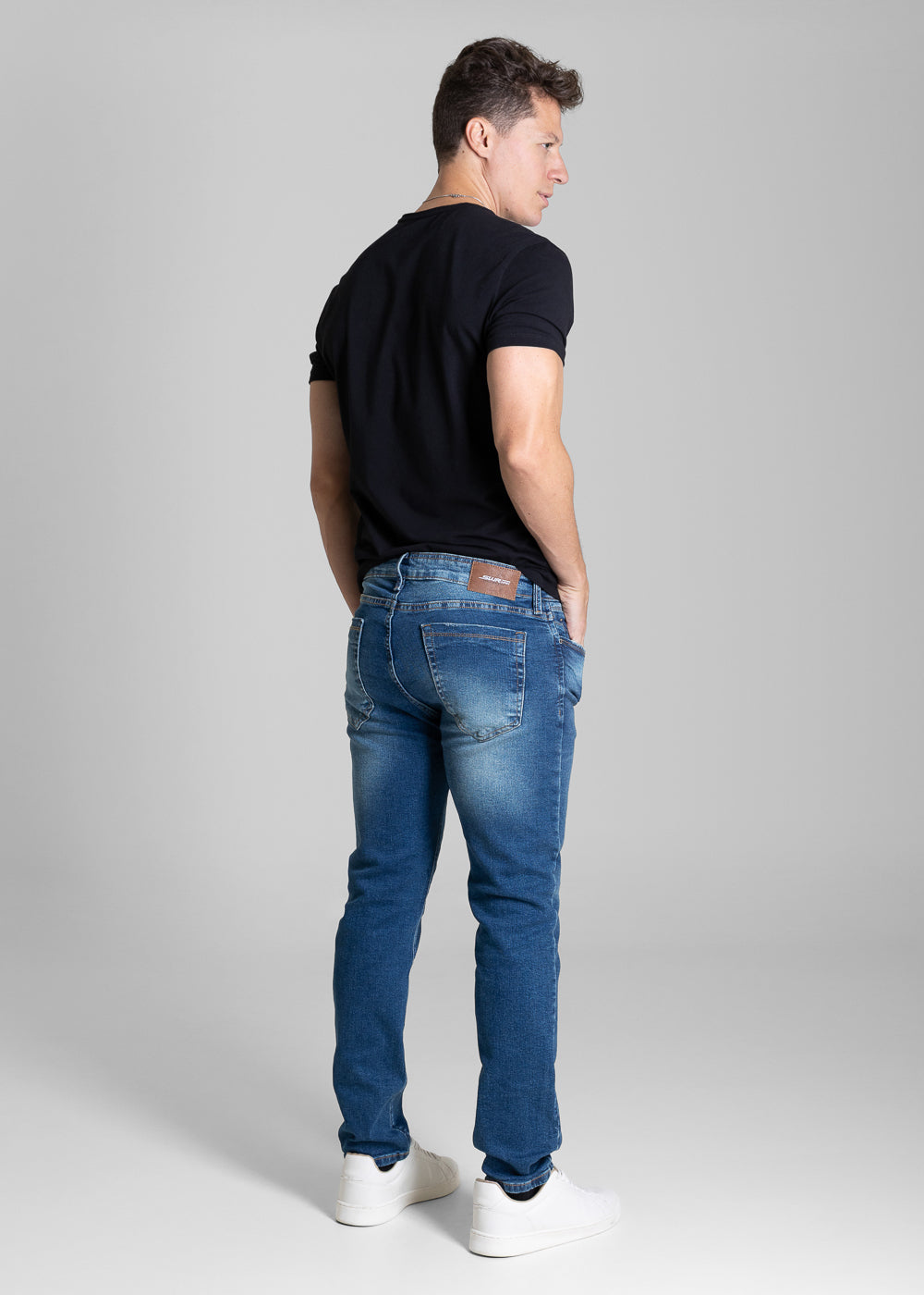 Calça Jeans Sawary 73 - 284070 AZUL