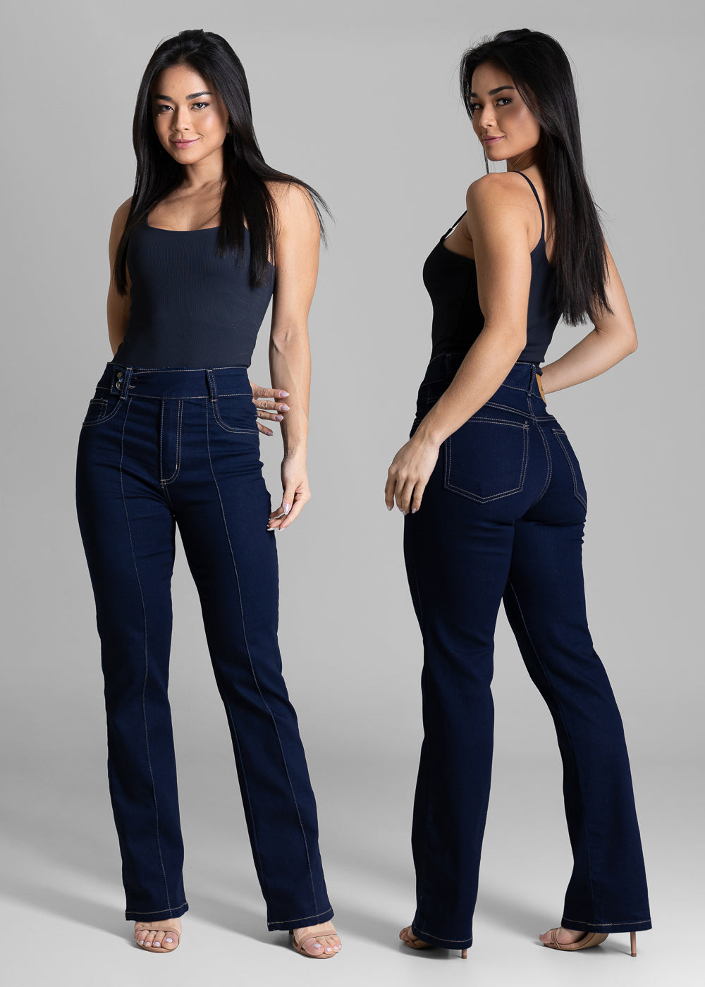 Calça Jeans Sawary Reta - 284074 AZUL