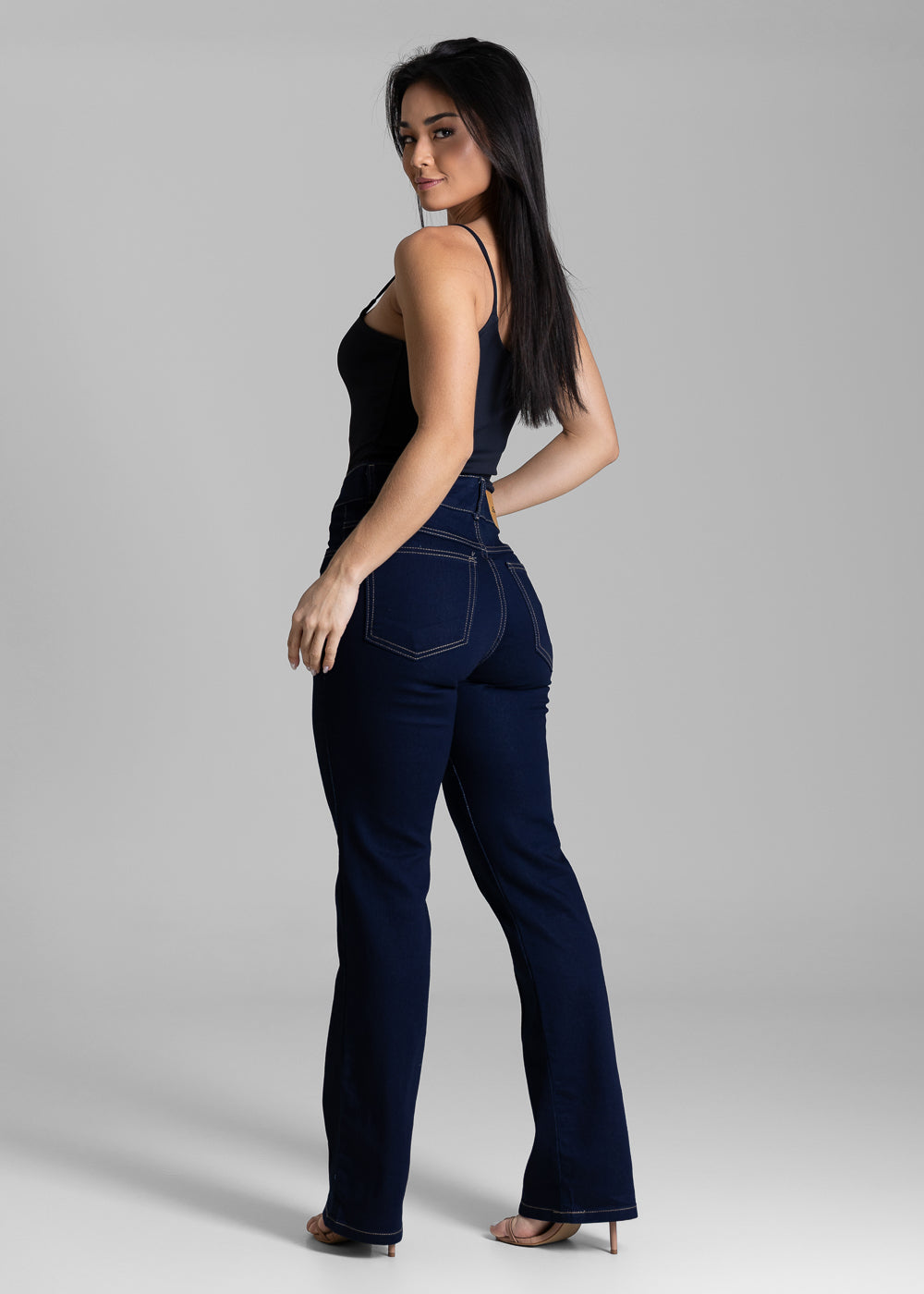 Calça Jeans Sawary Reta - 284074 AZUL