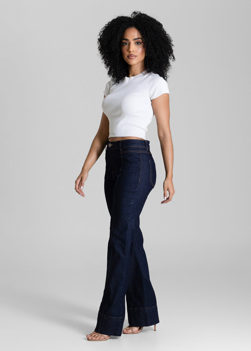 Calça Jeans Sawary Boot Cut - 284081 AZUL