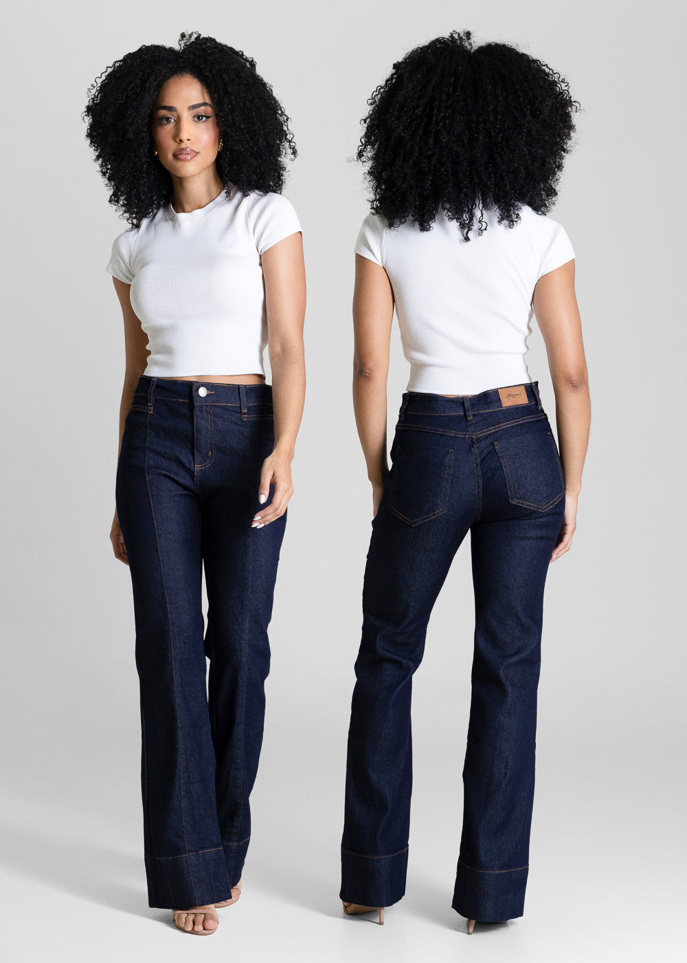 Calça Jeans Sawary Boot Cut - 284081 AZUL