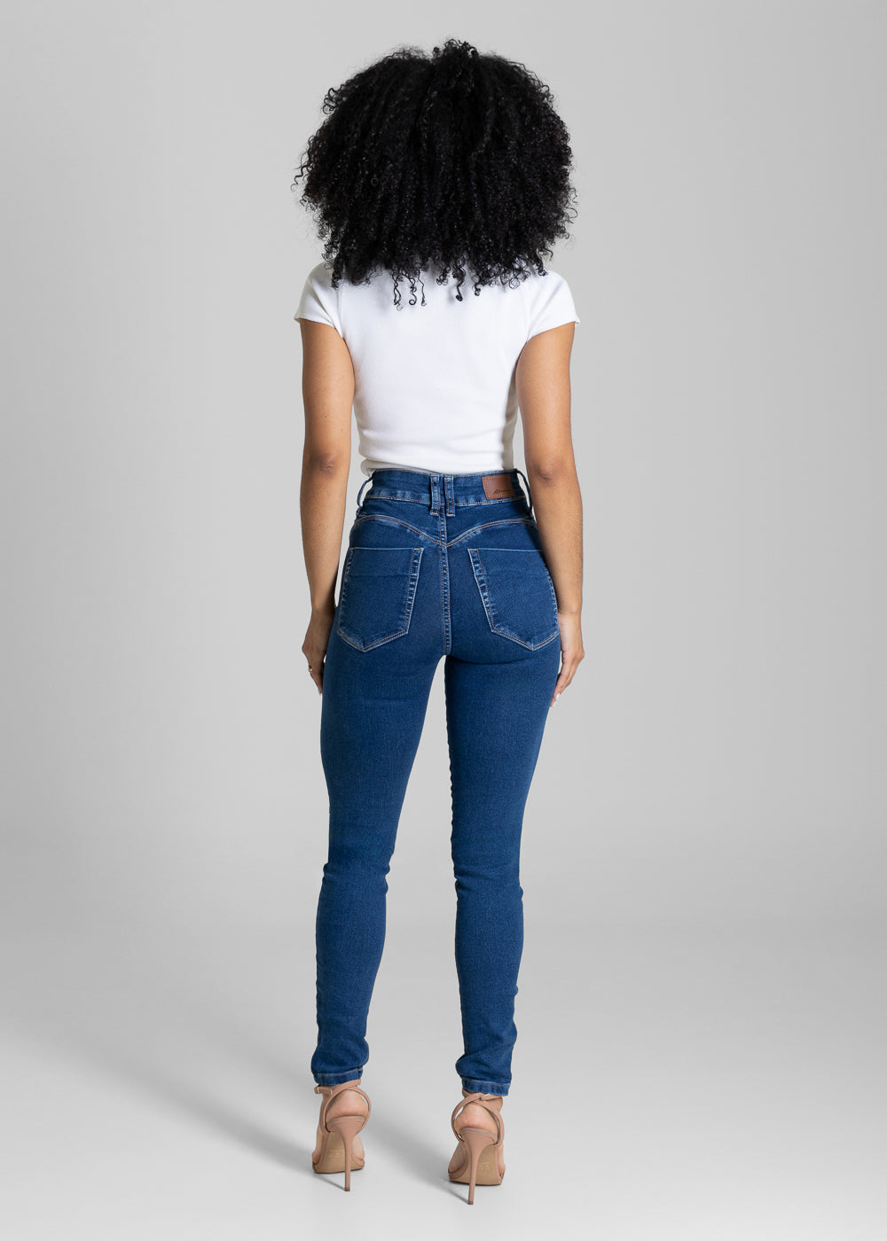 Calça Jeans Sawary Push Up - 284082 AZUL