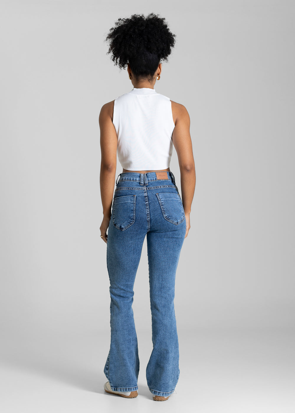 Calça Jeans Sawary Boot Cut Petit - 284083 AZUL