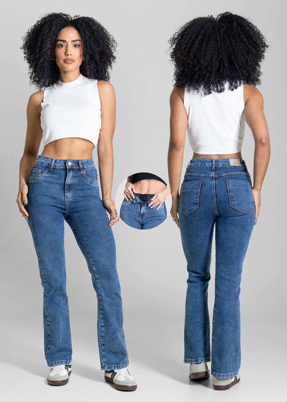 Calça Jeans Sawary Super Lipo - 284084 AZUL
