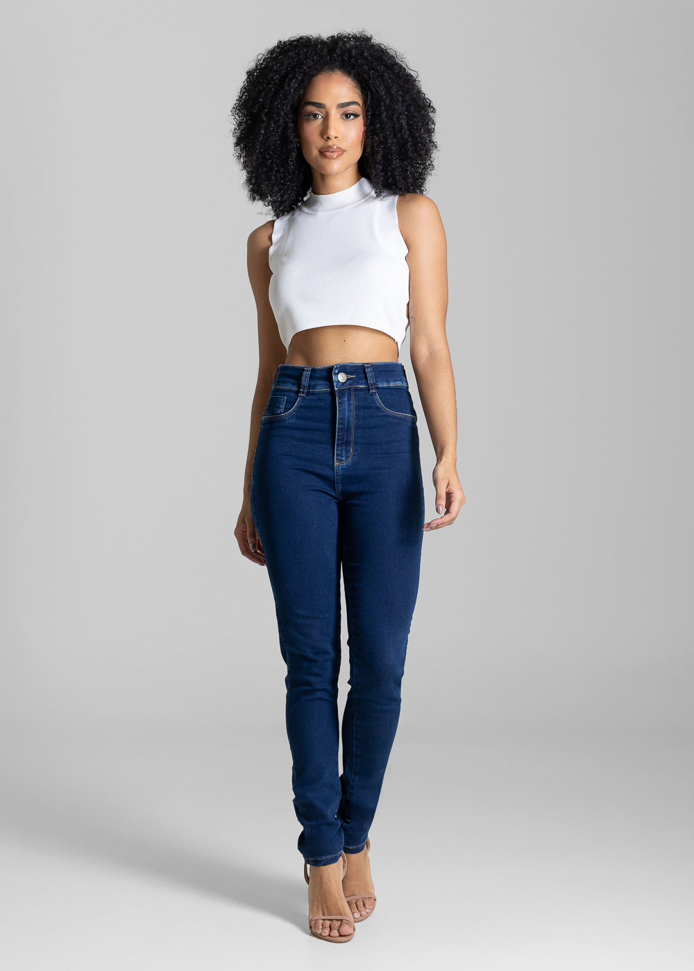 Calça Jeans Sawary Push Up - 284089 AZUL