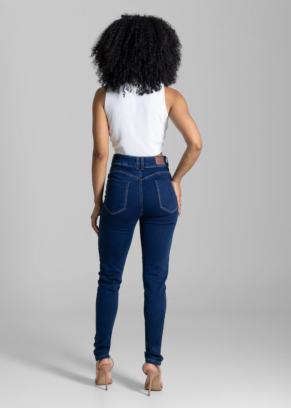 Calça Jeans Sawary Push Up - 284089 AZUL