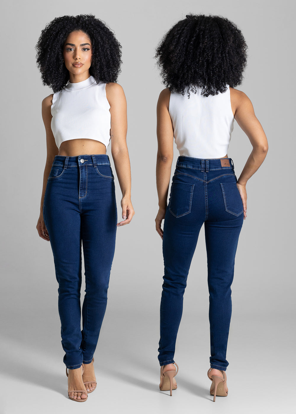 Calça Jeans Sawary Push Up - 284089 AZUL
