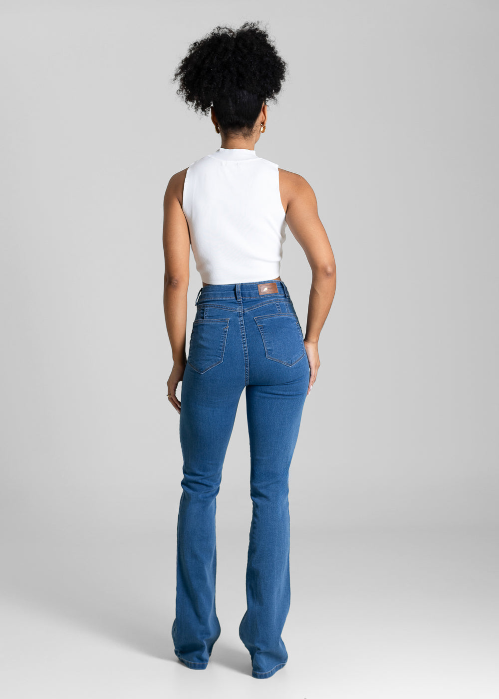 Calça Jeans Sawary Levanta Bumbum - 284091 AZUL
