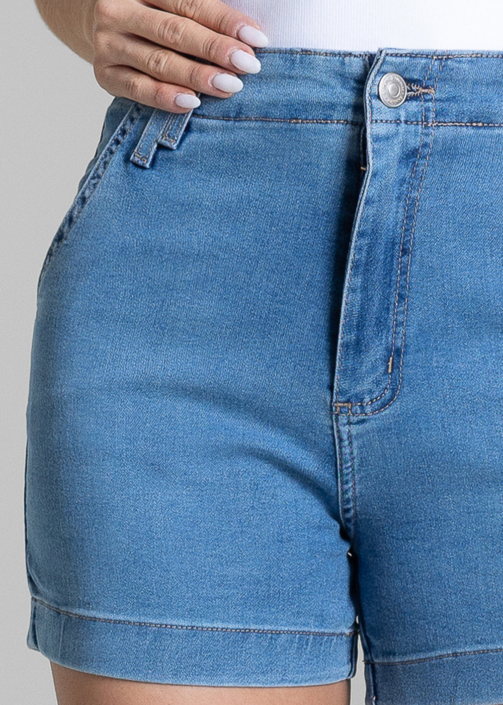 Shorts Jeans Sawary - 284096 AZUL